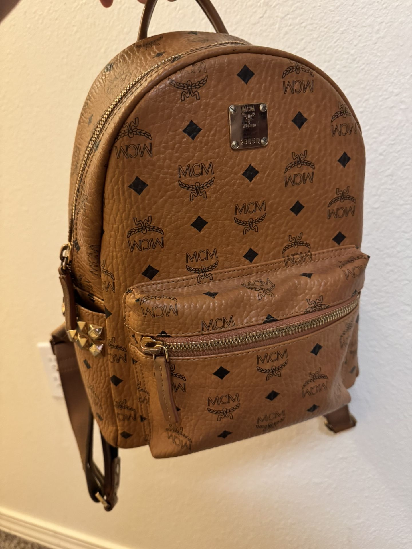 MCM unisex Backpack (USED) $400 Firm Price .