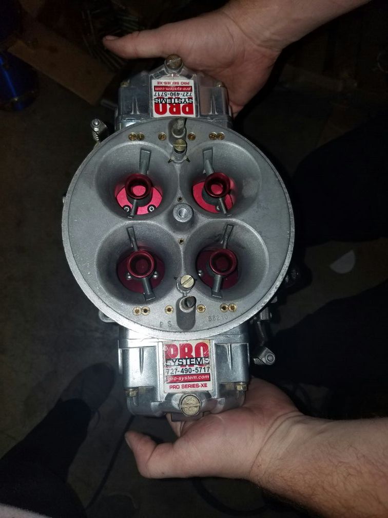Pro systems dominator holley 1100 cfm carb