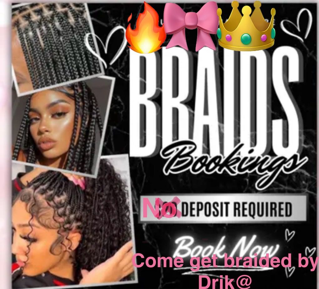Braids, Locs, Ponytails And More