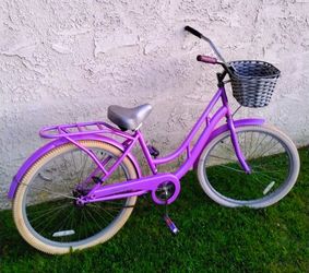 Women's Charleston BCA 26" Beach Cruiser bike bicicleta basket