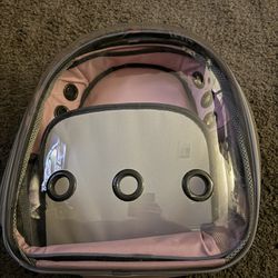 Pet Clear Backpack (small)
