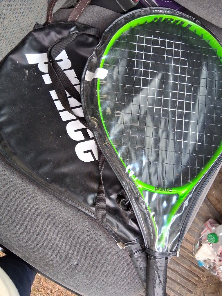 Set Of Prince Tennis Rackets Great Shape In Case