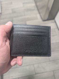 Coach credit card wallet