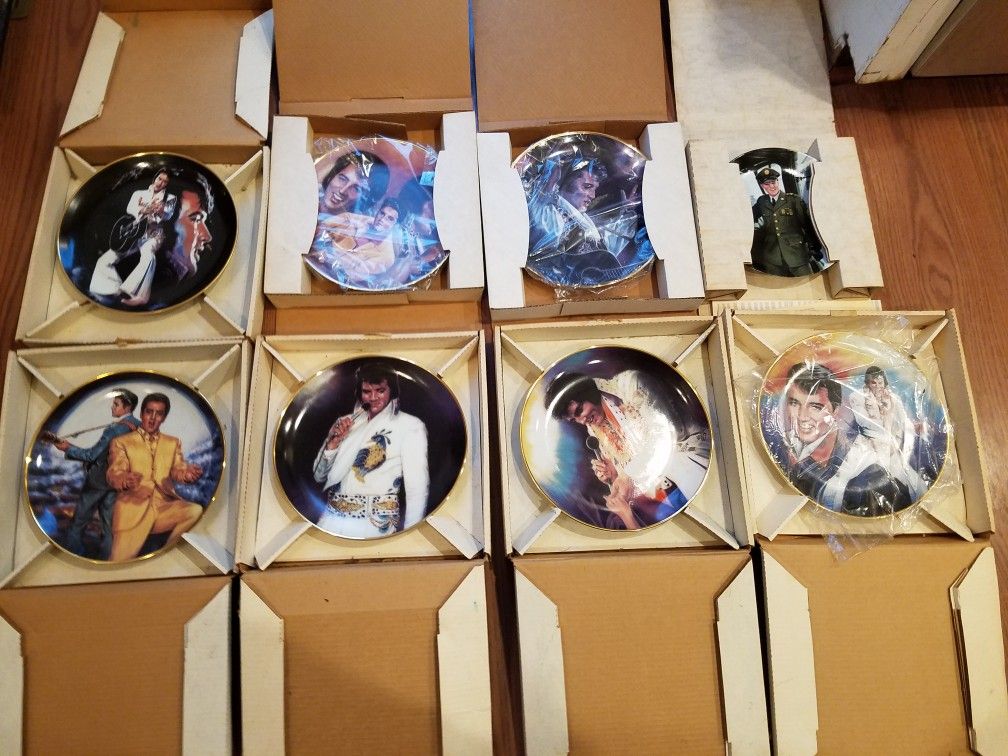 Elvis Presley plates