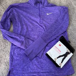 Nike XS Sweatshirt & S Leggings Bundle