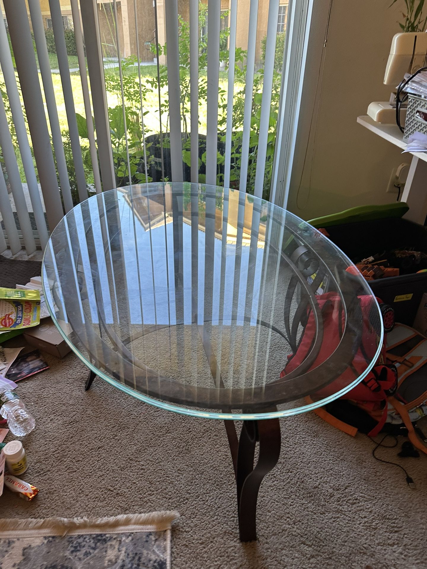 Glass Living Room Centre Table.