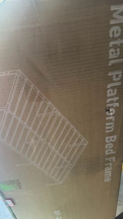 King bed frame