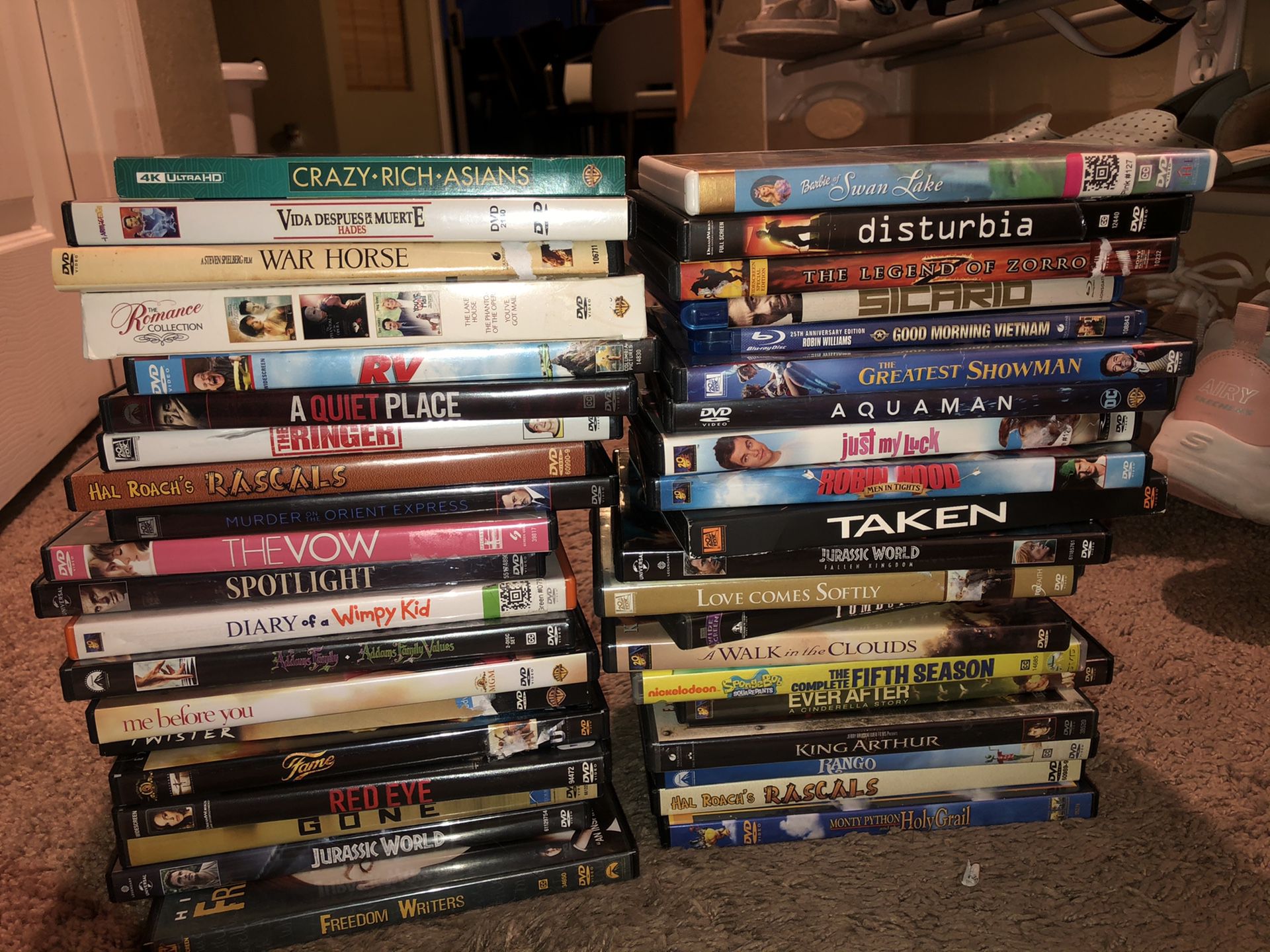 33 DVDs in great condition