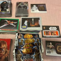 Star Wars Trading Card Lot