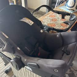 Nuna Car Seat + Ring Adapter