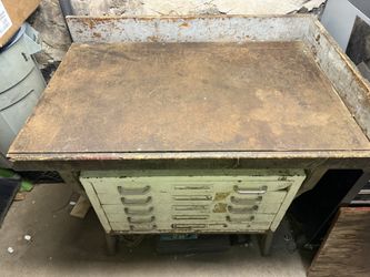 Antique Work Bench Cast Iron