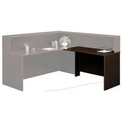 Return Bridge Desk Mocha Cherry 48x24