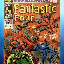 MARVEL 🔑KEY FANTASTIC FOUR ANNUAL #6🔥FIRST FRANKLIN RICHARDS APPEARANCE & ANNIHILIUS! MCU MOVIE SHALLA-BAL GALACTUS