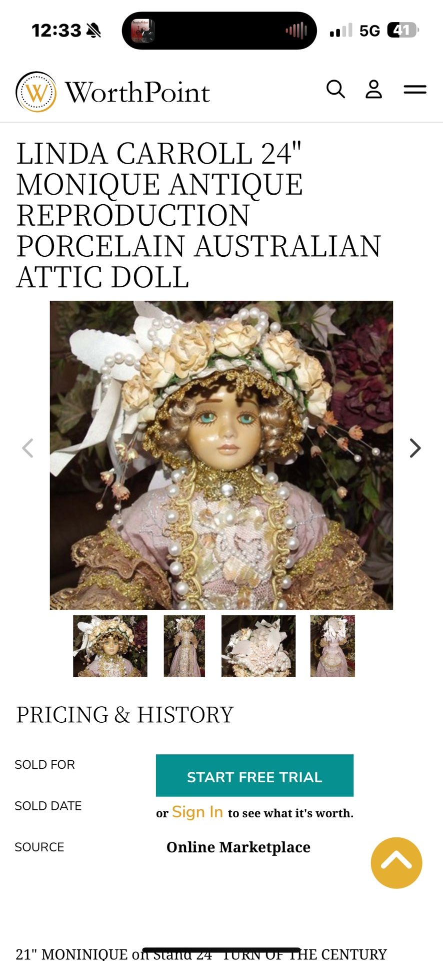 Antique Doll