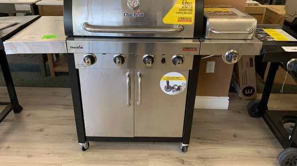 Brand New Stainless Steel Char-Broil BBQ Grill! KY