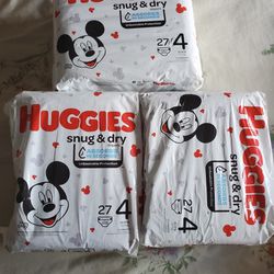 Huggies Diapers 6$ Each 
