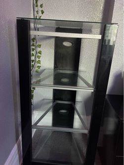 Glass shelves
