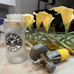 Car Wash Bottle With Nozzle