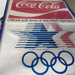 Olympic Coca Cola Sign 