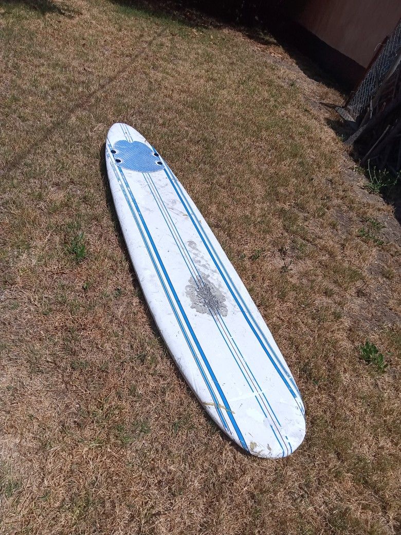 Foam surfboard. 8ft. Perfect Size to Learn