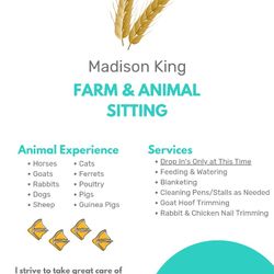 Farm & Animal Sitting