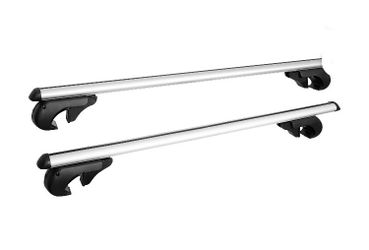 🔥 30% OFF DEAL! Silver Aluminum Universal Roof Rails – Adjustable w/ Locks – New in Box