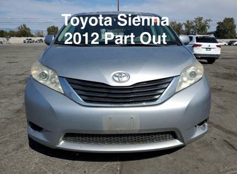 2012 Toyota Sienna Part Out