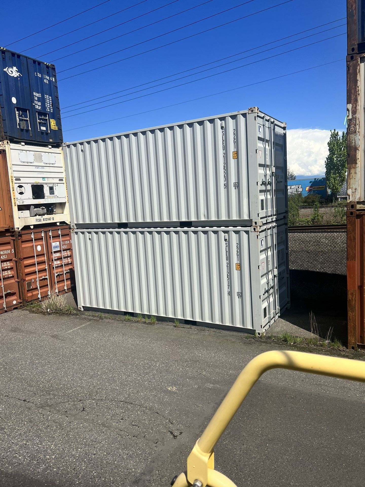 New 20’ Steel Storage Containers