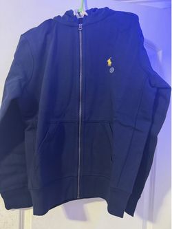 Polo sweatsuit -Navy Blue M
