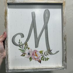 Home Decor Letter M