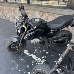 Grom Clone Boom Vader 125cc (Title in hand)