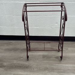 Vintage bathroom Towel Rack