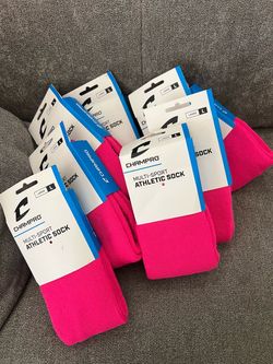Adult pink socks large $25- for all 8