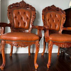 Antique Classic Chairs (Pair) 