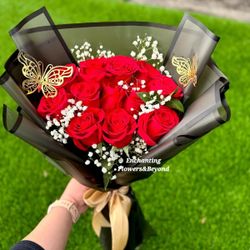 Red Roses For Valentines 