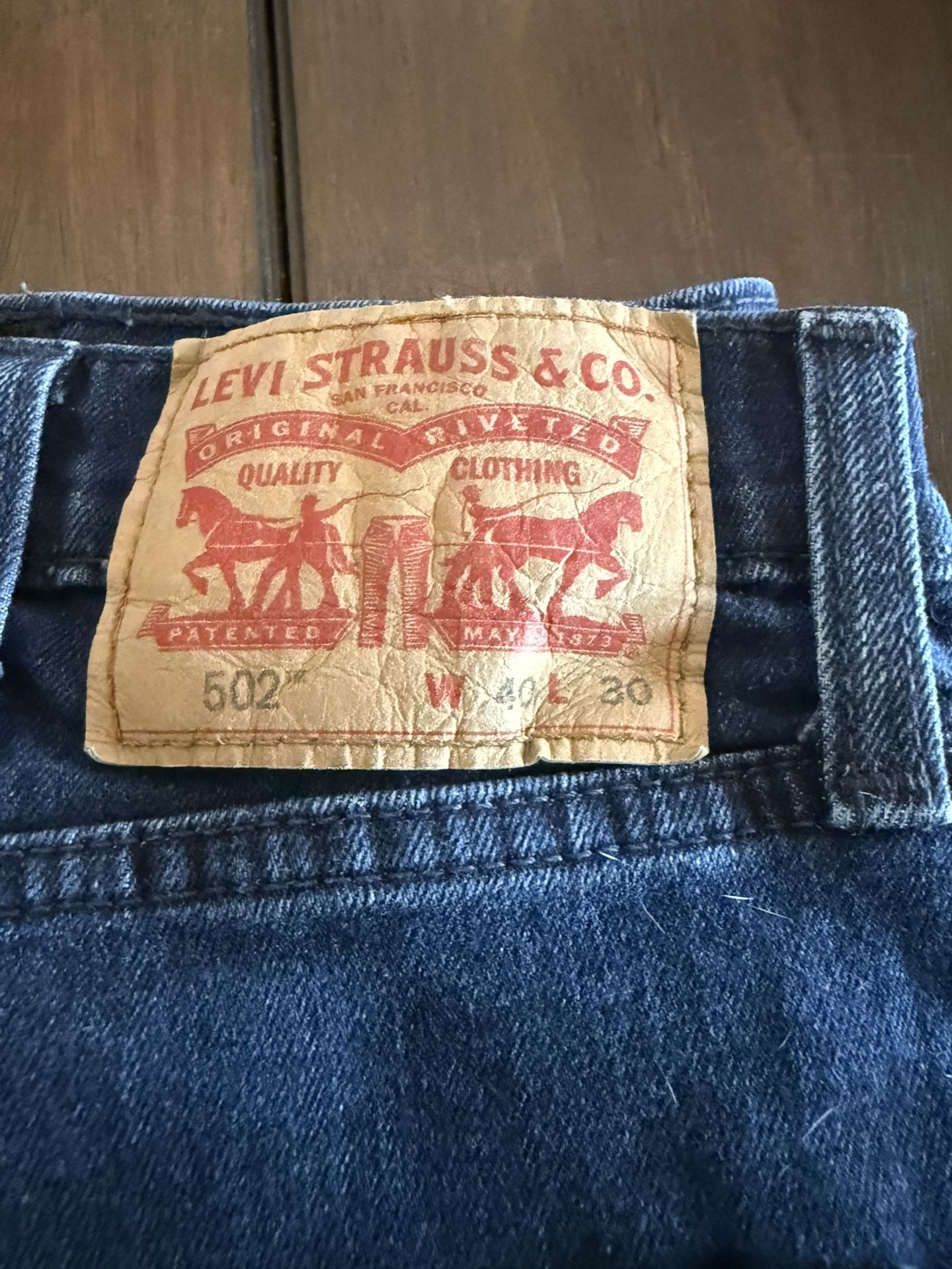 Levi 502 W40 L30