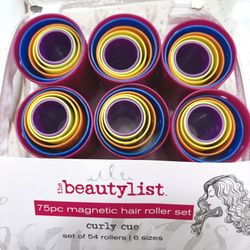 thebeautylist magnetic hair roller set