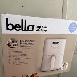 Brand New Bella 4 Qt Slim Air Fryer 