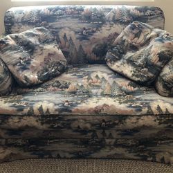 Matching Loveseat and Rocker with Ottoman
