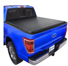Tyger Auto T3 Soft Tri-fold Truck Bed Tonneau Cover Compatible with 2021-2026 Ford F-150; Lightning | 5.5' (67") Bed | TG-BC3F1064