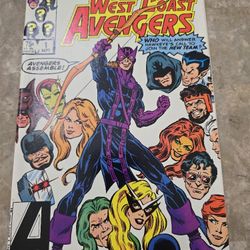 West Coast Avengers #1 Comic Book