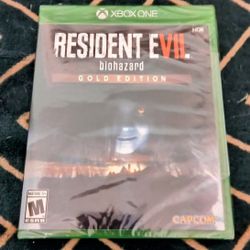 XBOX ONE RESIDENT EVIL 7 BIOHAZARD GOLD EDITION SEALED