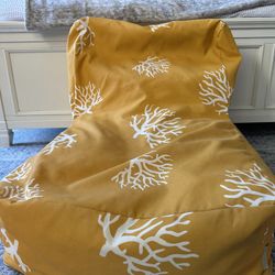 Coral Bean Bag chair 