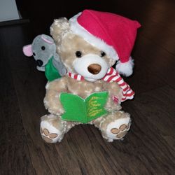 Animated Story Telling Teddy Bear And Mouse