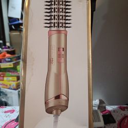 InfinitiPro by Conair Frizz Free Hot Air Brush - 1 1/2". Tested Working  DAMAGED BOX Electronics 2
