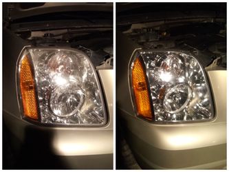 Buffed headlights Make them look NEW again
