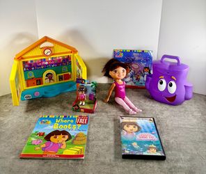 Dora the Explorer Toy and Book Bundle