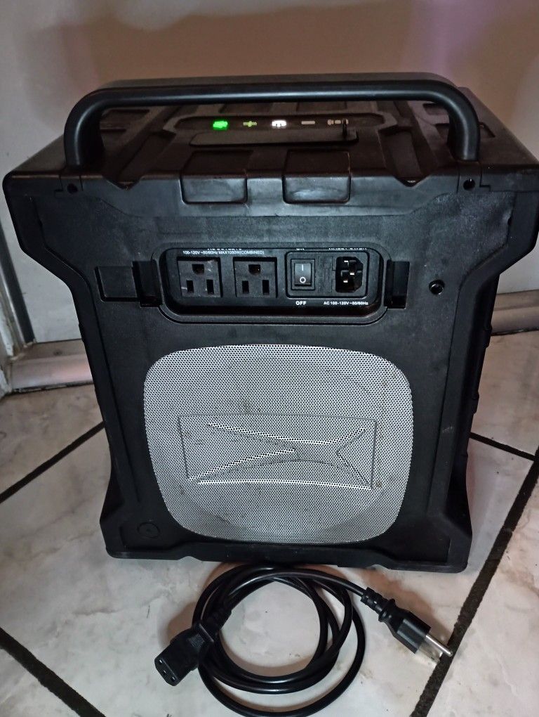 Altec Lansing sonic boom Bluetooth speaker works Good