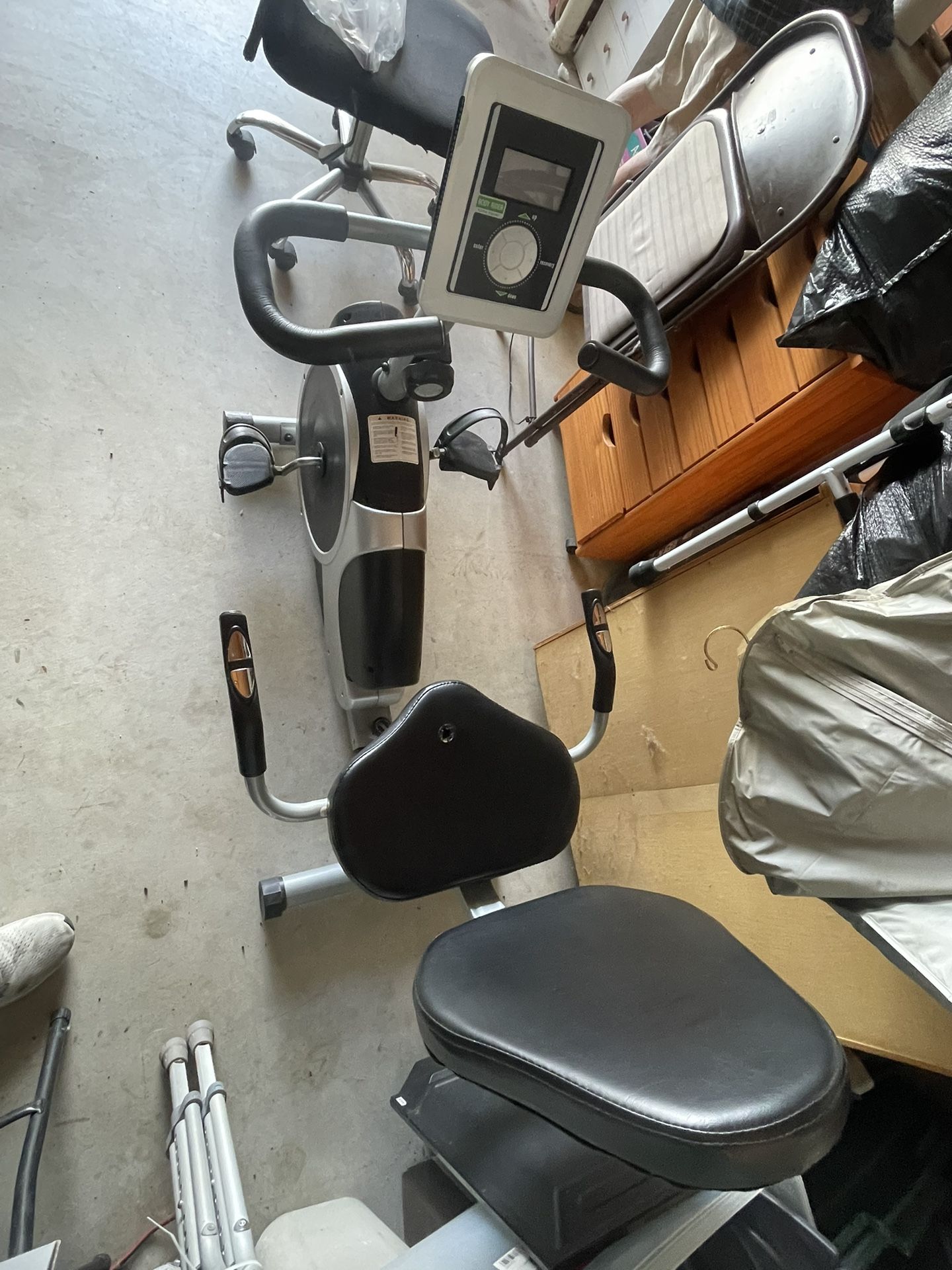 Sit Down Exercise Bike $40