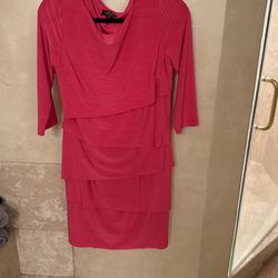 Tahari Pink Dress Size 10
